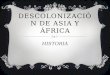 Descolonización de asia y áfrica