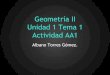 Geometría ii  unidad 1- tema 1- actividad 1 (1)