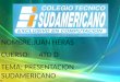presentacion sudamericano