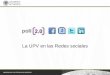 Las redes sociales en la UPV (I. Despujol y J.L. Díez)