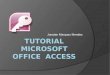 Tutorial microsoft office  access