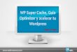 WP Super Cache, acelera tu WordPress