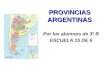 LAS PROVINCIAS ARGENTINAS