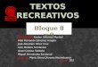 Textos recreativos - Grupo 202