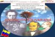 Fundamentos filosoficos y politicos educacion bolivariana