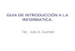 Guia De IntroducciÓn A La Informatica