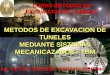 7.METODOS DE EXCAVACIONES DE TUNELES TBM