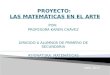 Proyecto ABP de matemáticas