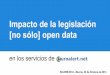 Euroalert y la legislacion [no solo] de datos abiertos (open data)