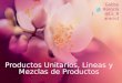 [Mkt] productos unitarios, lineas y mezclas de productos