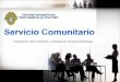 Presentacion servicio comunitario 2012