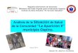 Análisis de Situación de Salud  (ASIS). Comunidad “La Aparición II” municipio Ospino, estado Portuguesa. Venezuela