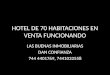 Acapulco Hotel en venta de 70 habitaciones en venta funcionando