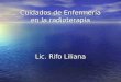 Radioterapia y enfermeria-Lic Rifo