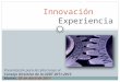 Plancha 2 innovación con experiencia avdt 2011