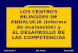 Casal, S. Los centros bilingües de Andalucía (informe de situación) y el desarrollo de las competencias. Huelva, 30 enero 2009