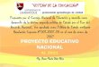 Proyecto educativo nacional al 2021 ccesa007