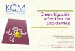 Investigación Accidentes Kcm Consultores