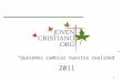 JovenCristiano.org - Presentacion de Proyecto - 2011