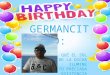 Feliz Cumpleaños German