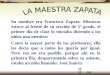 "La Maestra Zapata"