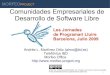 Comunidades Empresariales de Desarrollo de Software Libre