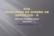 SOA: Principios de Diseño de Servicios - Parte II