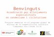Presentacio Benvinguts, acreditació per allotjaments senderistes i cicloturistes Lleida 1 d'octubre 2014