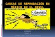 Causa de reprobacion en Mexico