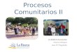 Procesos Comunitarios 2/2. herramientas y dinámicas participativas