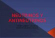 neutrinos y antineutrinos