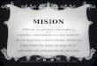 Mision, vision , ejercicio