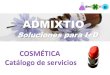 Admixtio servicios cosmetica 2013