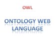 Lenguaje owl para ontologias