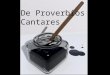 PresentacióN De Proverbios Y Cantares