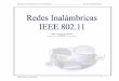 Redes inalambricas 802.11