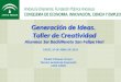 Taller de Creatividad 25 abril 2014 alumnos IES San Felipe Neri
