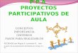 Proyectos participativos de aula PPA