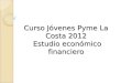 Estudio económico financiero clase 2 jóvenes pyme la costa 2012