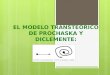 El modelo transteórico de prochaska y