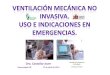 VMNI . Indicaciones en urgencias y emergencias