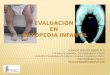 Evaluacion en ortopedia infantil