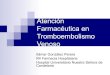 Atención farmacéutica en tromboembolismo venoso. Itámar González Perera