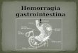 Hemorragias gastrointestinales