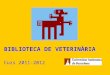 Presentació Biblioteca Veterinària 2011-2012