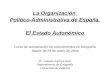 Organización territorial estado español   actualización profesorado