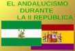 Andalucismo ii república