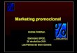 Comparte Marketing - Marketing promocional - Andrés Ordóñez