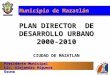 Plan Director Mazatlan 00-10
