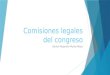 Comisiones legales del congreso de colombia